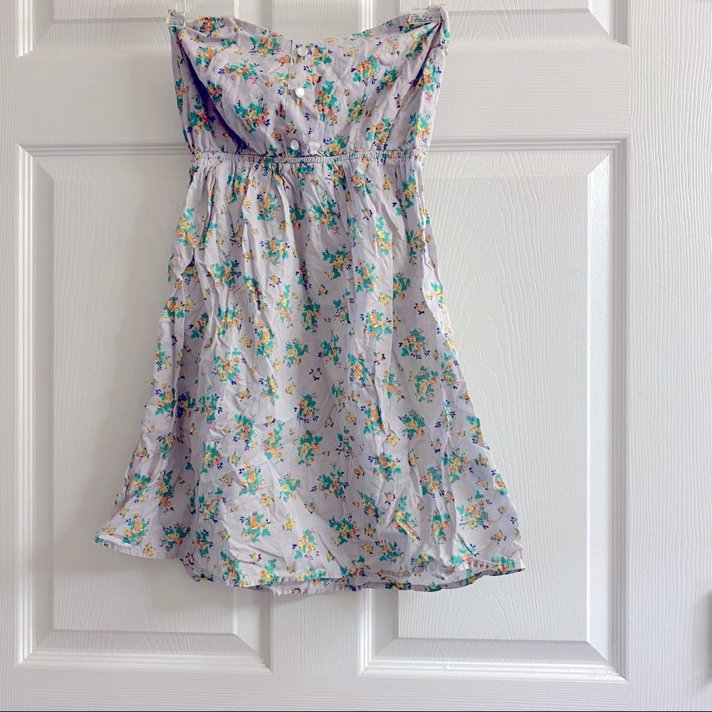 Strapless Mini Dress